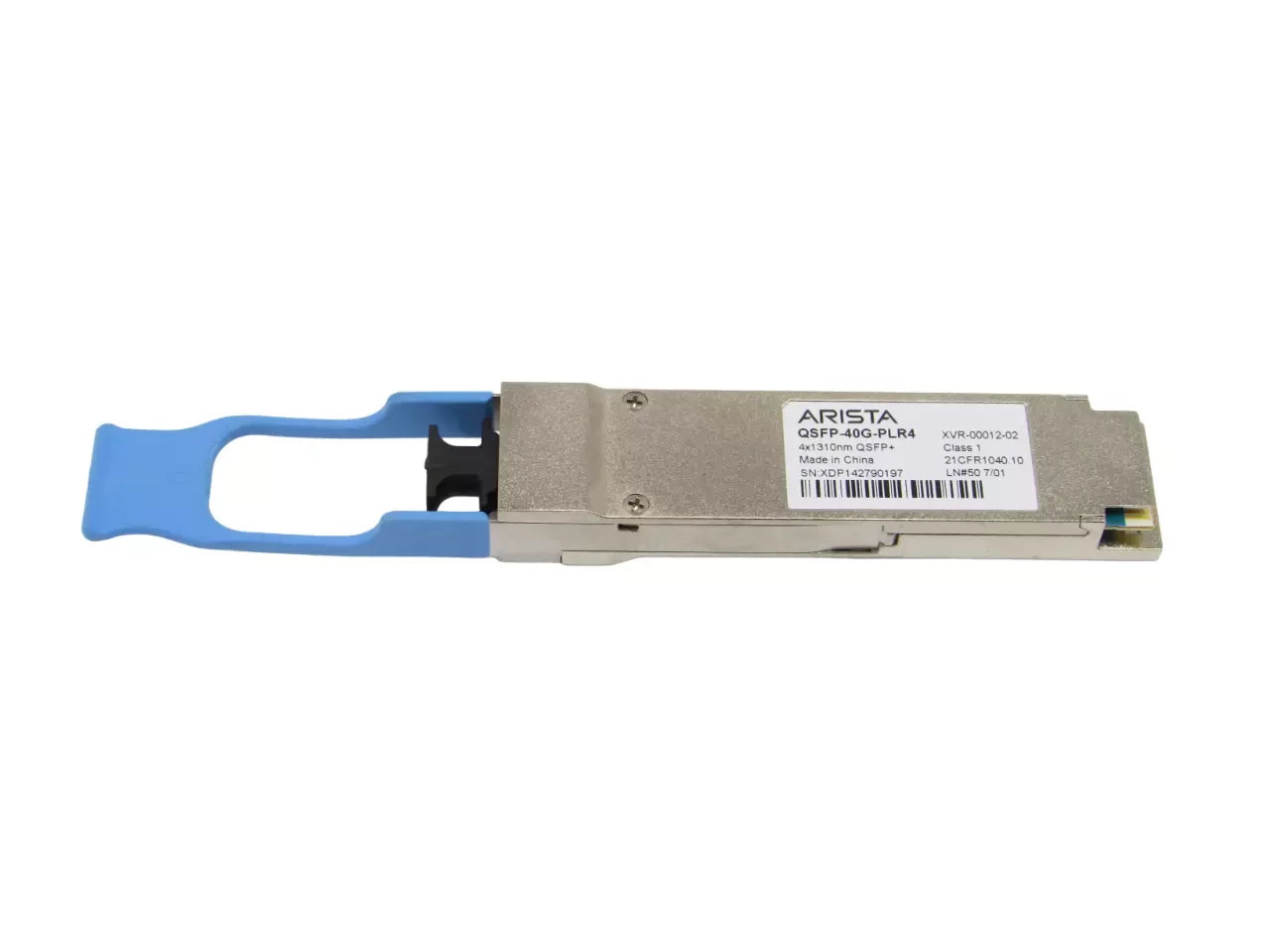 Module émetteur-récepteur optique SMF QSFP-40G-PLR4 Arista Networks | NOUVEAU