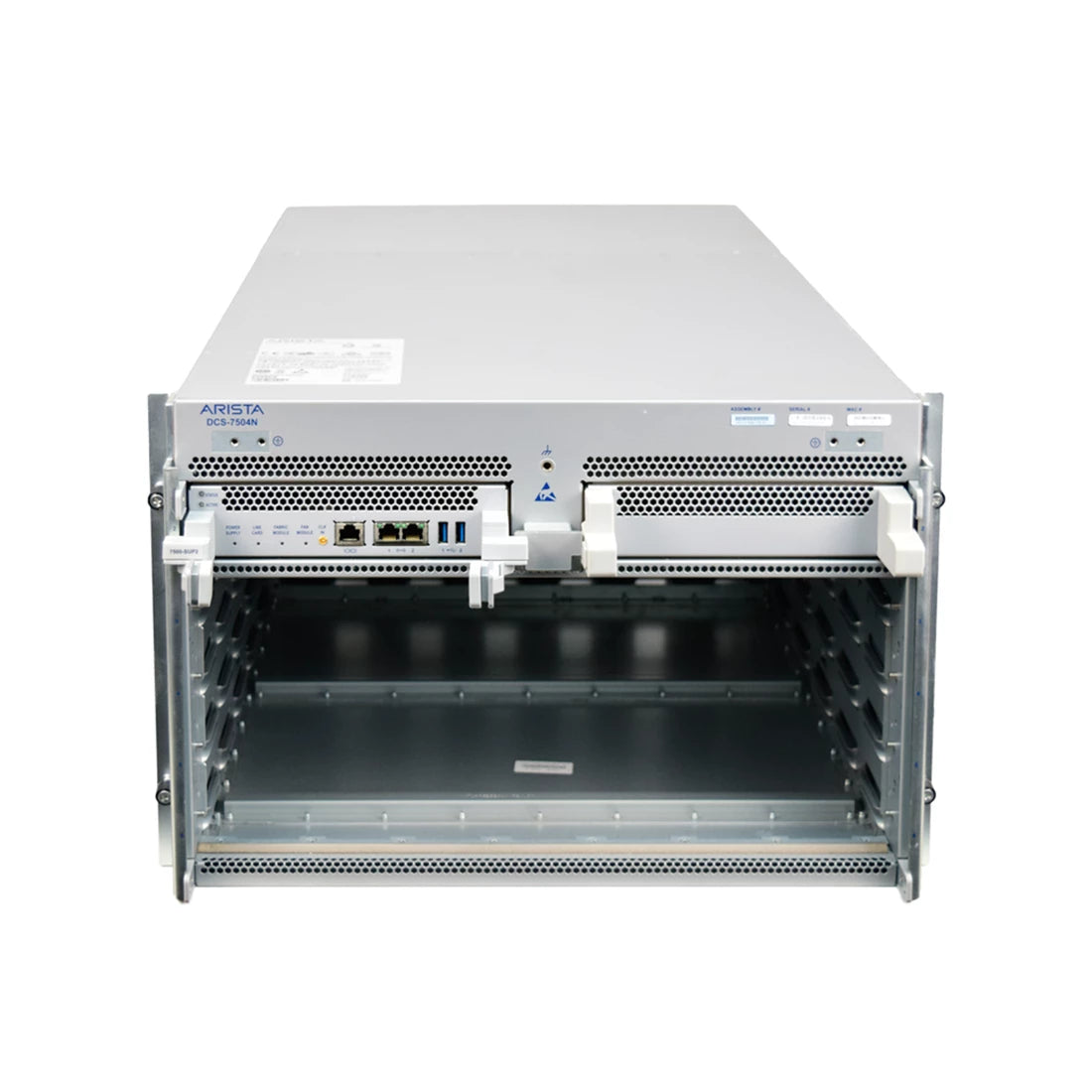 Arista DCS-7504N-CH 2 SUP-2 4 LC 6 FAB Slots 7500R 7504R Chassis | GEBRAUCHT