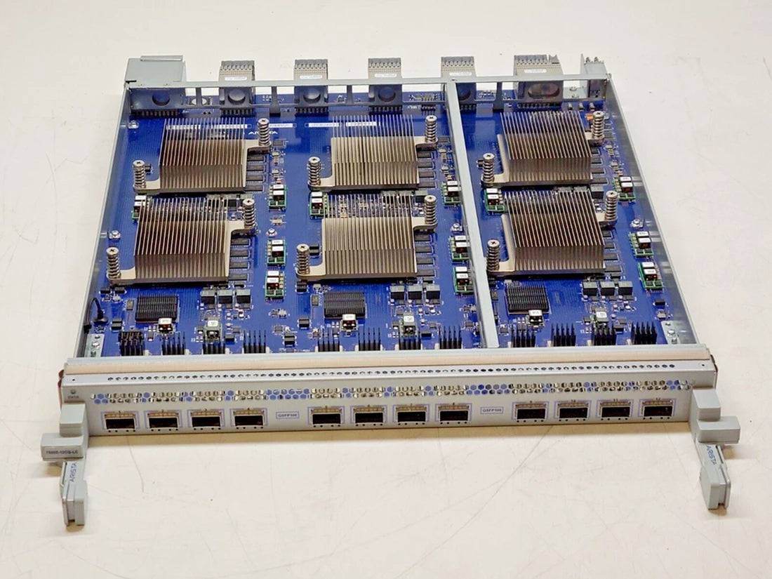 Arista DCS-7500E-12CQ-LC 7500E Series 12x 100GB QSFP28 Switch Line Card | USED