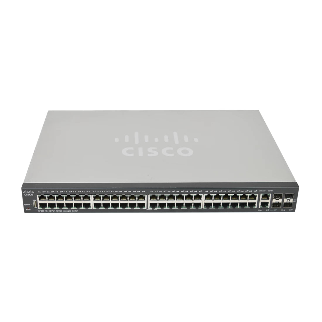Cisco SF350-48-K9 Small Business SF350-48 Managed L3 Switch | USED