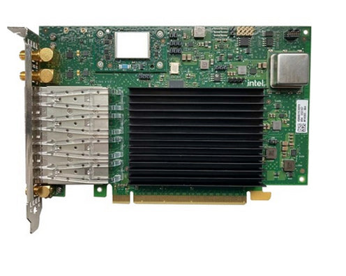 戴爾 934KG 四埠 10/25GbE SFP28 精密定時轉接器，PCIe 全高 |用過的