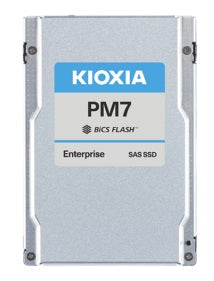 Kioxia KPM7XVUG1T60 PM7-V 系列 1.6TB SAS 24Gb/s SIE 2.5 吋內部 SSD 戴爾 OEM |使用過的