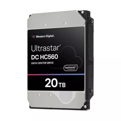 全新| WD WUH722020BL5204 Ultrastar DC HC560 20TB SAS 12GB/S 3.5英寸硬盤驅動器