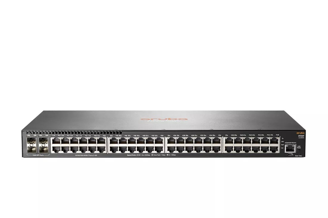 HPE JL260A Aruba 2930F 48G 4SFP <tc>交換機</tc> | 二手