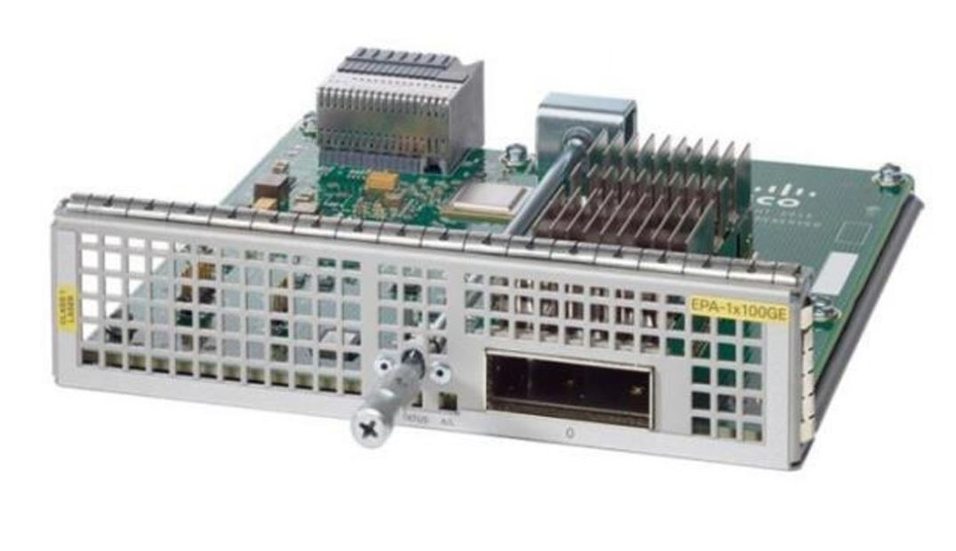 Cisco EPA-QSFP-1X100GE ASR 1000 시리즈 이더넷 포트 어댑터 | 사용된