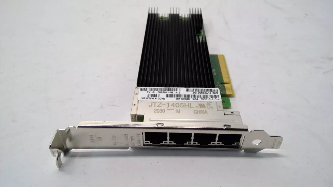 思科 UCSC-PCIE-IQ10GC Intel X710 四埠 10GBase-T NIC 轉接器 |使用過的 主圖