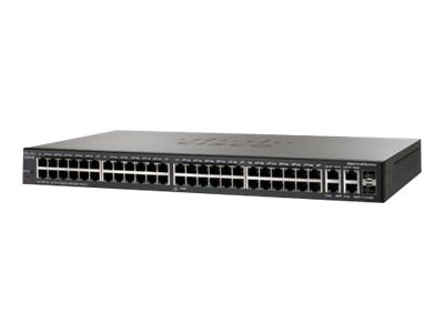 Cisco SRW2048-K9-NA Doanh nghiệp nhỏ SG300-52 <tc>công tắc mạng</tc> 52 cổng - 50 cổng 10/100/1000 + 2 cổng SFP Gigabit kết hợp | Đã qua sử dụng