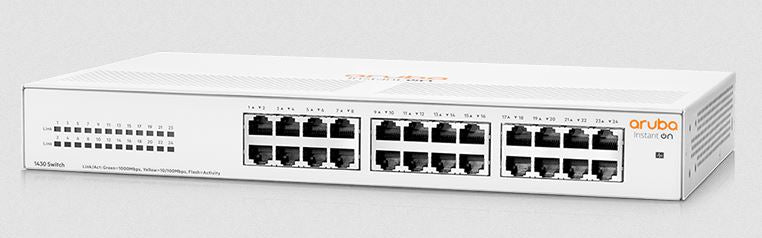 HPE R8R49A\#ABA Aruba Instant On 1430 24G <tc>công tắc mạng</tc> <tc>công tắc mạng</tc> 24 cổng không quản lý F/s | Hàng mới nguyên seal nhà máy