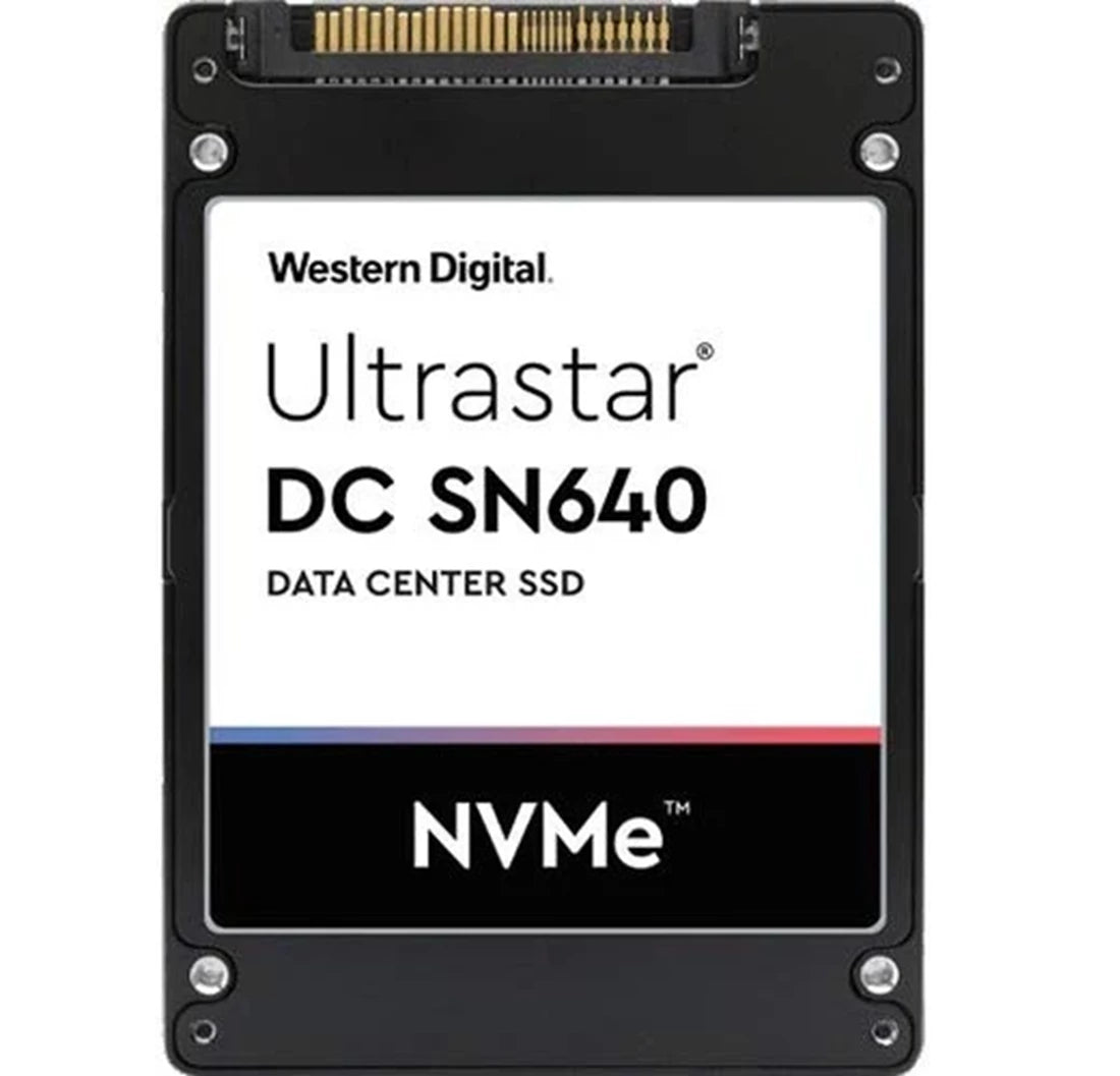 WD 0TS1849 Ultrastar DC SN640 960 GB PCIe Gen 3.1 U.2 2,5 Zoll TCG Ruby SSD | GEBRAUCHT