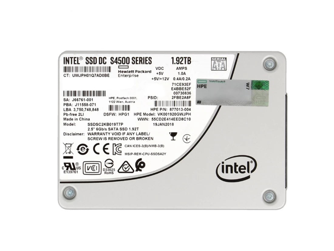 HPE P03602-B21 Leseintensive SSD 1,92 TB SATA 6 Gbit/s | GEBRAUCHT
