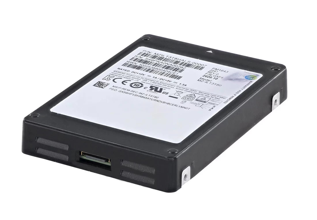 Samsung MZILT3T8HALS PM1643 3.84TB SAS 12Gbps 2.5 inch SSD | ĐÃ SỬ DỤNG Hình ảnh chính