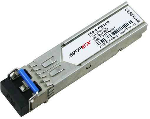 思科 DS-SFP-FC4G-LW SFP (mini-GBIC) 收發器模組 4Gb 光纖通道 |用過的