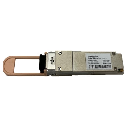 Arista QSFP-100G-SRBD 100GBASE-BIDI QSFP optical transceiver up to 70m over OM3 or 100m over OM4 duplex