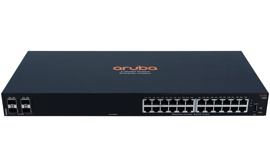 HPE R8N88-61101 Aruba 6000 24G 4SFP <tc>Switch</tc> | OCCASION