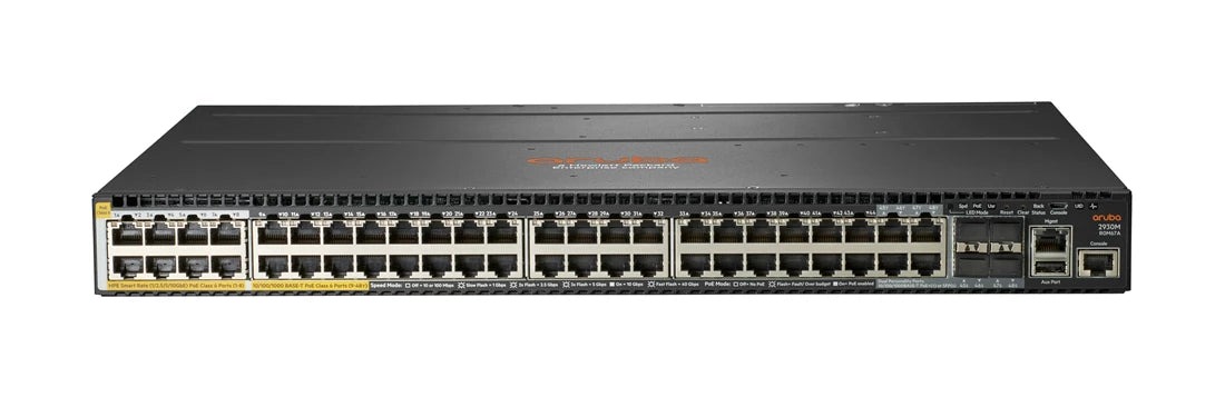 HPE R0M67-61101 Aruba 2930M 40G 8SR PoE Klasse 6 1-Steckplatz <tc>Switch</tc> | GEBRAUCHT