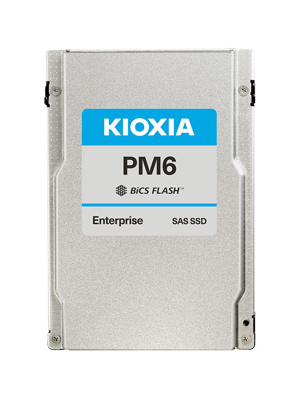 Kioxia KPM6XRUG960G 960 Go Lecture intensive SAS 12 Gbit/s 512e 2,5 pouces SSD série PM6-R | UTILISÉ