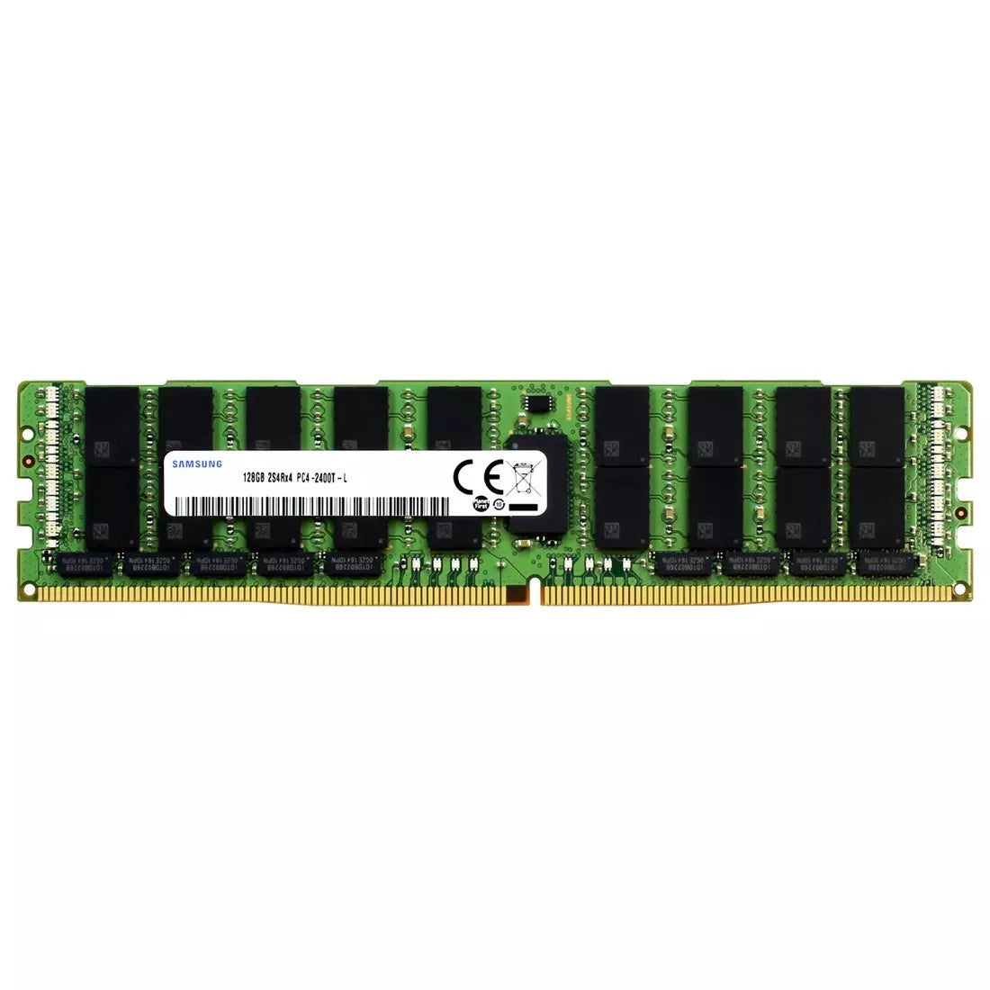 Samsung M386AAK40B40-CUC40 128GB PC4-19200 DDR4-2400MHz 8RX4 メモリ |使用済み