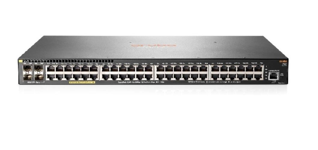 HPE JL357-61101 Aruba 2540 48G PoE+ 4SFP+ Switch 48 Ports Managed Desktop New | USED