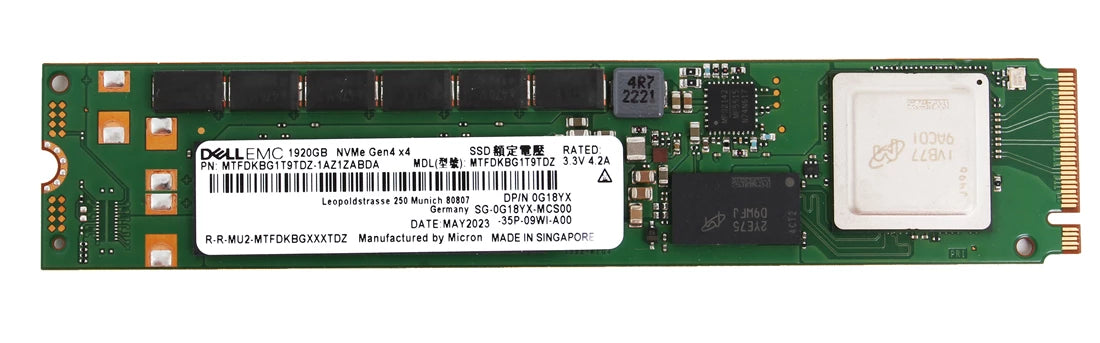 Refurbished | Micron MTFDKBG1T9TDZ-1AZ1ZABDA 7400 Pro 1.92TB M.2 22110 Ssd