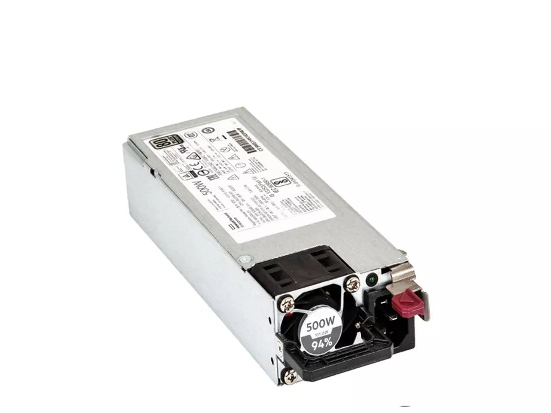 HPE 827608-B21 Alimentation à faible halogène enfichable à chaud Platinum à emplacement flexible de 500 watts | UTILISÉ