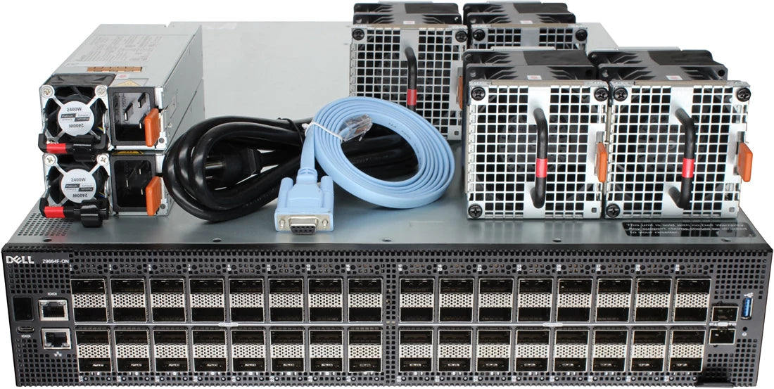 Dell 210-BCJI Networking Z9664F-ON 64P 400GbE QSFP56-DD OS10 PSU-E/S <tc>Switch</tc> | OCCASION