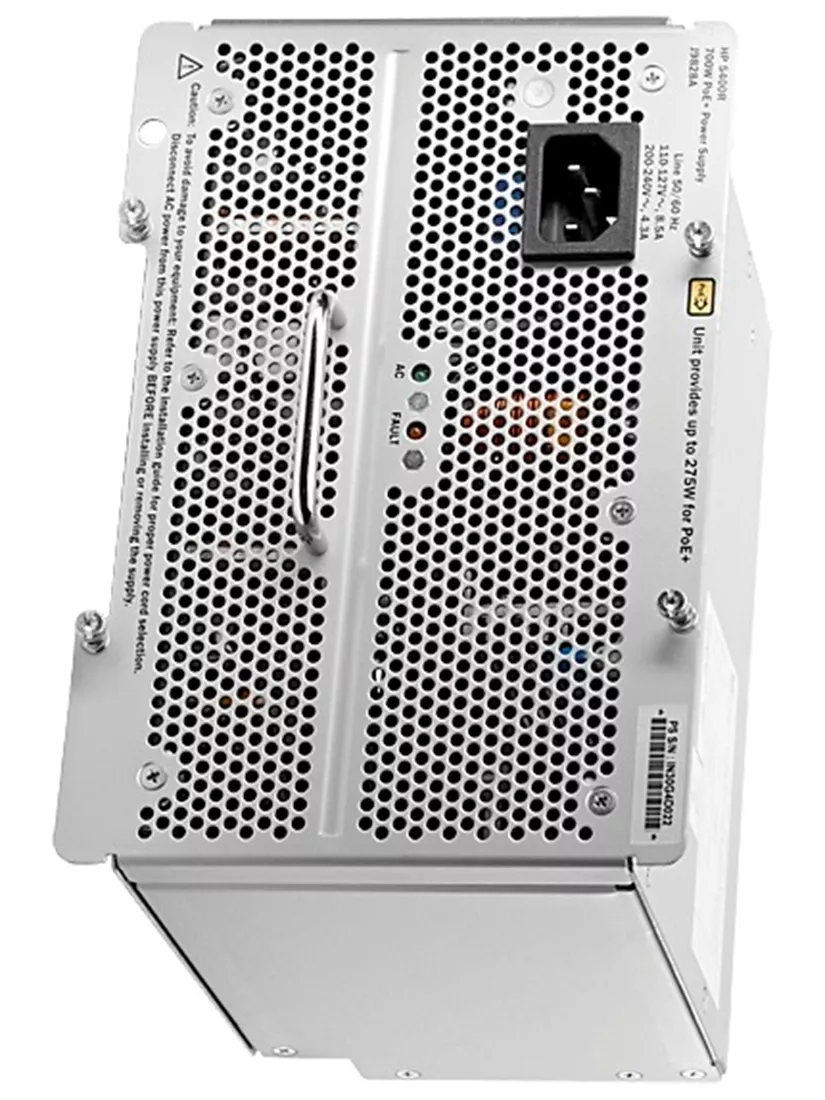 HPE J9828A 5400R 700 瓦 POE+ZL2 电源 |用过的