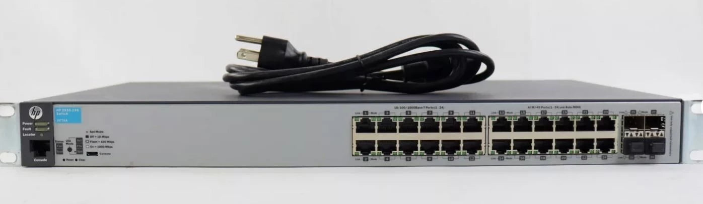 HPE J9776A\#ABA Aruba 2530-24G <tc>交换机</tc> 24 端口千兆网管 + 4 端口千兆 SFP | 二手