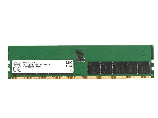 Hynix HMCG88MEBEA081N 32GB DDR5 4800MT/s PC5-38400B-E ECC UDIMM 2Rx8 Memory | BRAND NEW