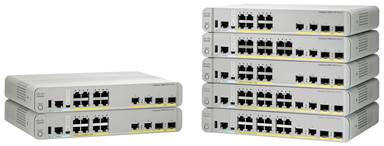 Cisco WS-C3560CX-8TC-S Cat 3560-CX 8 Port 2x1G SFP 2x1G uplink Combo | USED