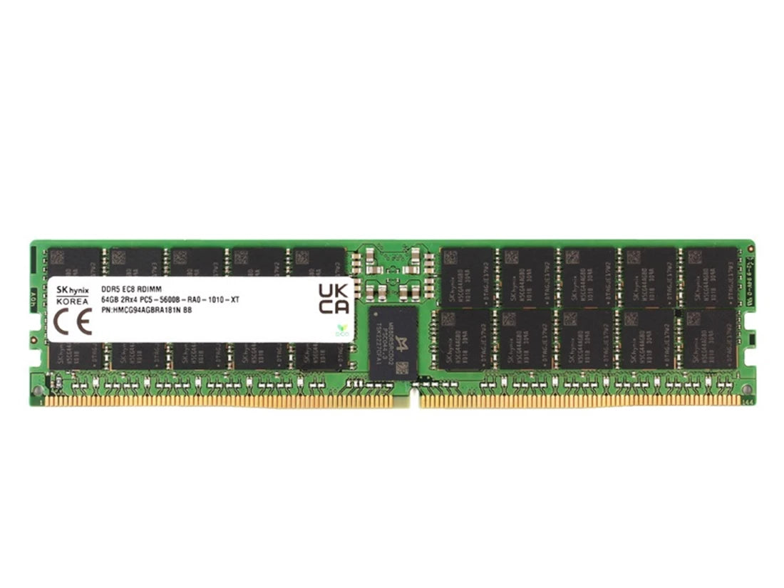 Hynix HMCG94AGBRA181N 64GB PC5-44800 DDR5-5600B-R Memory | USED Main image