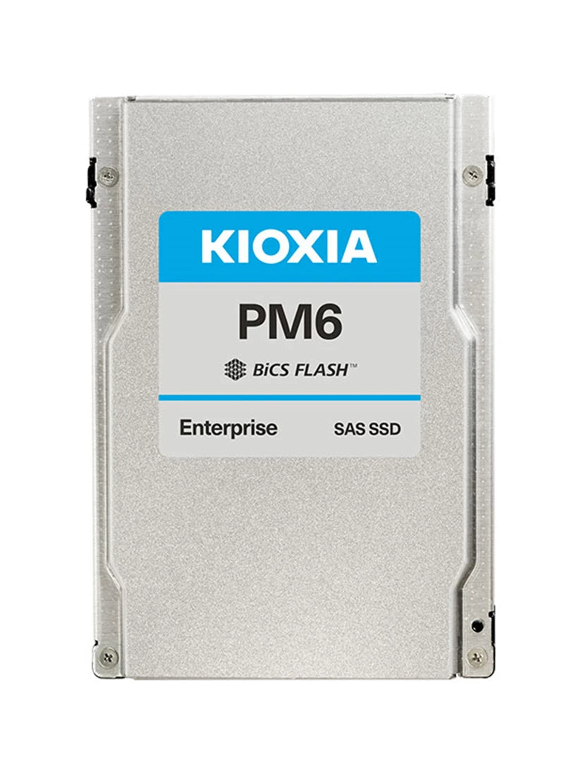 Kioxia SDFUS85GEB01T PM6-R 1.92TB 讀取密集型 SAS 24Gbps 512e 2.5 吋 SSD。 |用過的 主圖