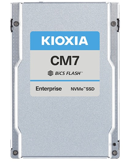 KIOXIA KCMYXVUG12T8 12.8TB NVMe 2.0 2.5inch 15mm CM7-V 3DWPD Enterprise Ssd | USED