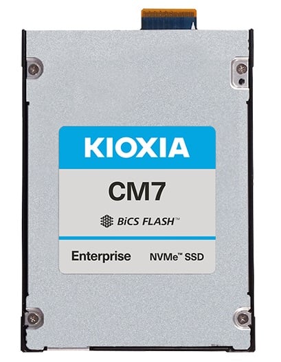 KIOXIA KCM7XRJE3T84 3.84TB NVMe 2.0 E3.S 7.5mm CM7-R 1DWPD Enterprise Ssd | USED