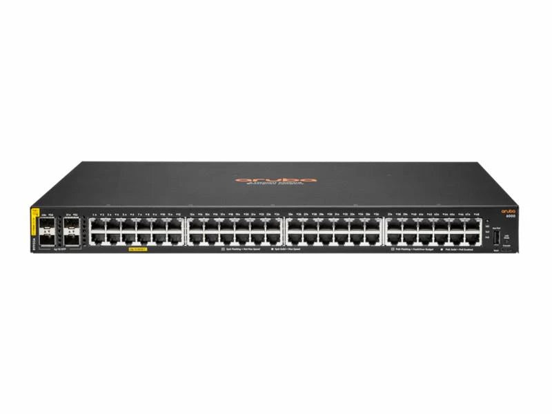 HPE R9Y03A Aruba Networking CX 6000 48G Class4 PoE 4SFP 740W <tc>交換機</tc> | 二手