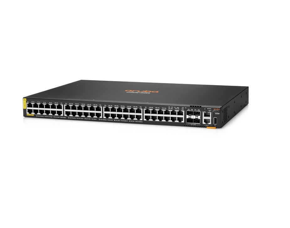 HPE S0M85A Aruba CX 6200F 48G Class-4 PoE 4SFP 740W <tc>네트워크 스위치</tc> | 중고