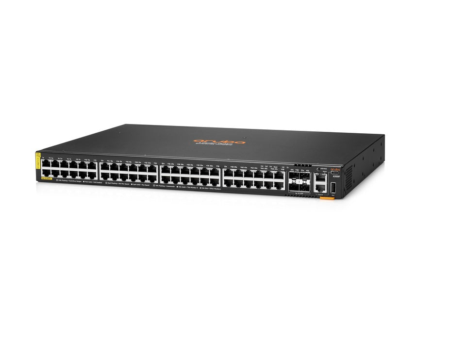 HPE S0M85-61001 Aruba CX 6200F 48G Class-4 PoE 4SFP 740W <tc>네트워크 스위치</tc> | 중고