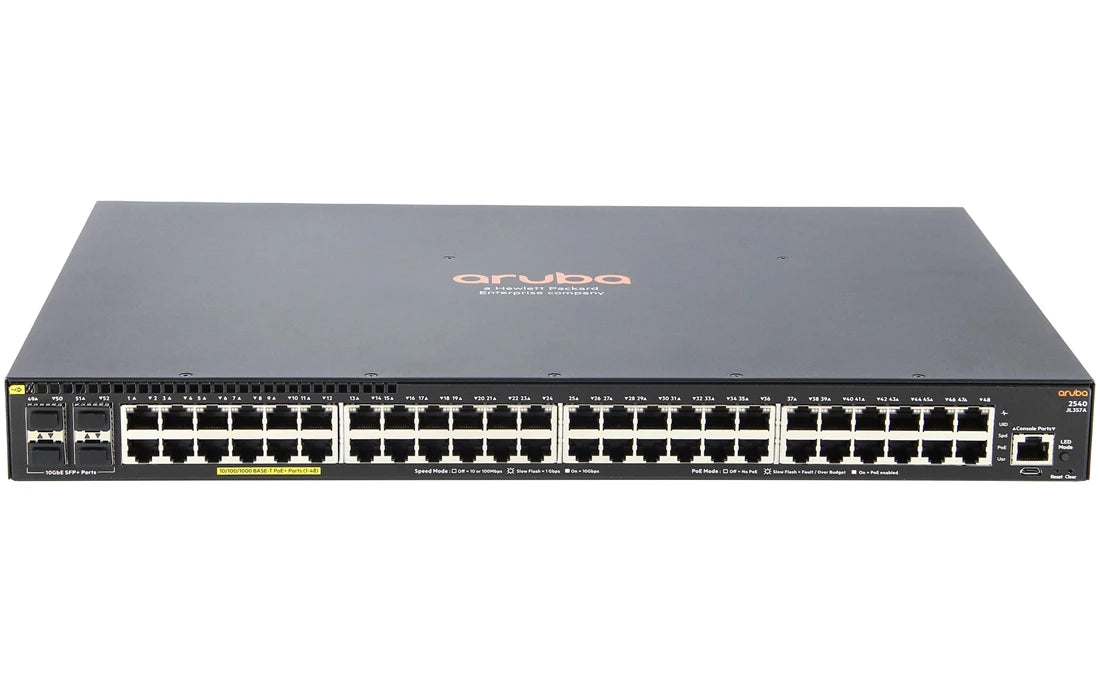 HPE JL357A Aruba 2540 48G PoE+ 4SFP+ <tc>交換機</tc> | 二手 主圖