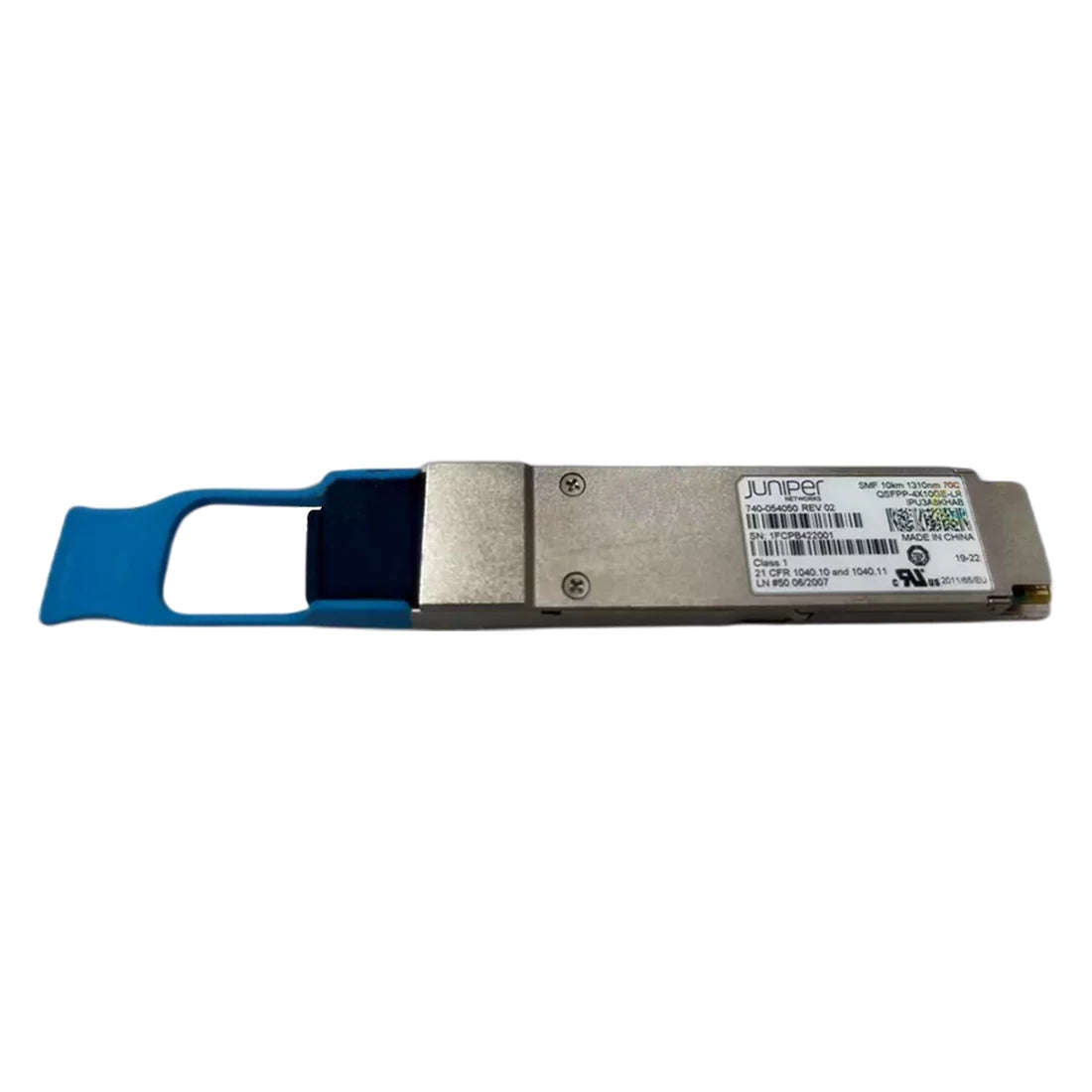 Juniper Networks 740-057315 QSFP+ 40G breakout into 4x10GBASE LR up to 10km SMF MPO-12 APC | USED Main image
