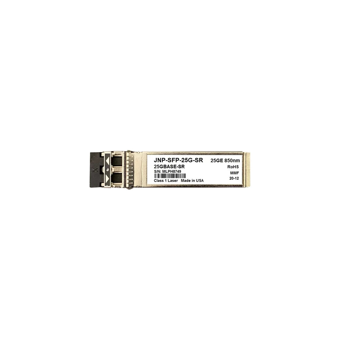 Jnp File Juniper Networks JNP-SFP-25G-SR 25GBASE-SR SFP28 Module for MMF – C2 ...
