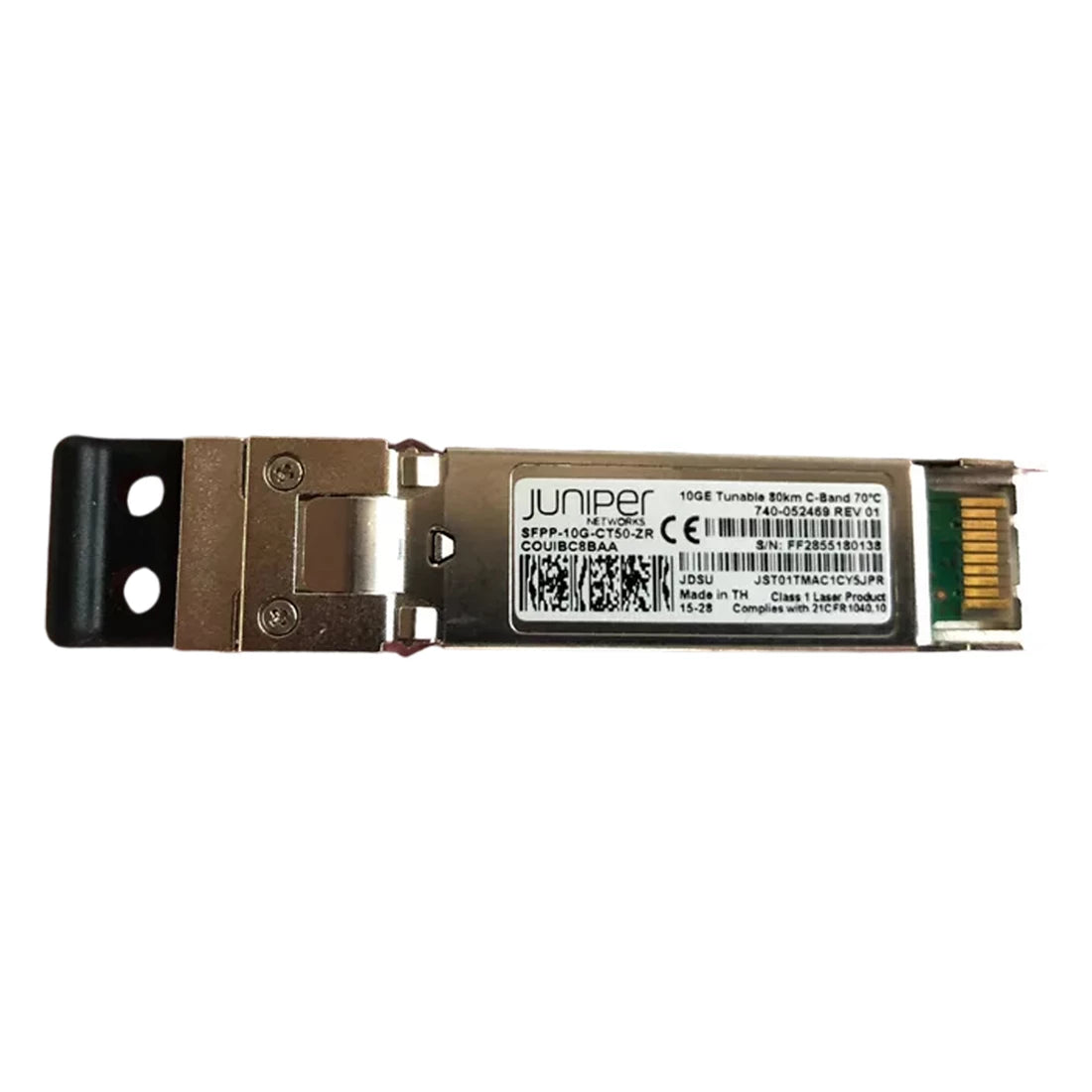 Juniper Networks 740-052469 10GE DWDM tunable SFPP Ethernet rate only ITU-T G.698.1 compliant