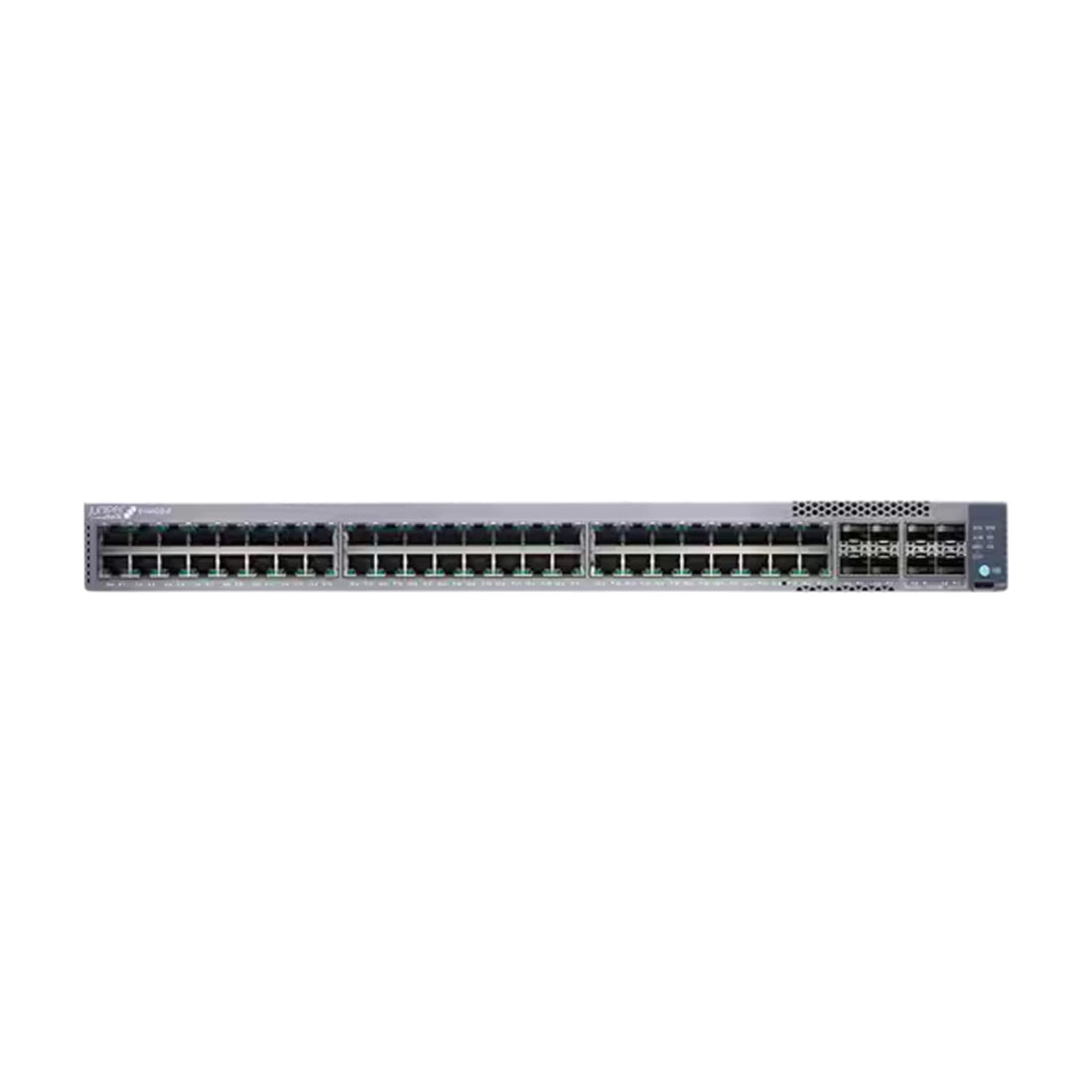 Juniper Networks EX4100-F-48T 48-port 10/100/1000BASE-T switch 4x1GbE/10GbE SFP/SFP+ uplinks, 4x10GbE stacking/uplink ports with Standard SW optics sold separately | BRAND NEW Main image