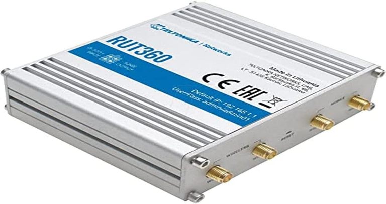 Teltonika RUT360100100 Routeur cellulaire industriel | UTILISÉ Image principale