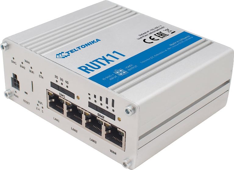 Bộ định tuyến di động công nghiệp Teltonika RUTX11100400 | ĐÃ SỬ DỤNG Hình ảnh chính