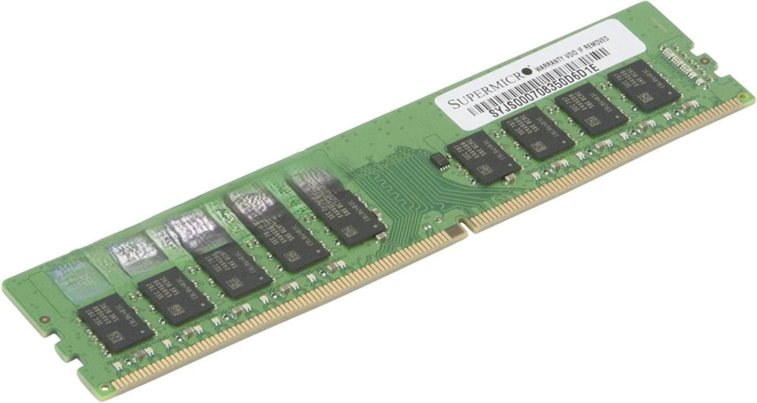 슈퍼마이크로 MEM-DR516MB-EU48 16GB DDR5 4800MT/s PC5-38400 버퍼링되지 않은 ECC 메모리 모듈 하이닉스 OEM | 신제품(하이닉스 OEM)