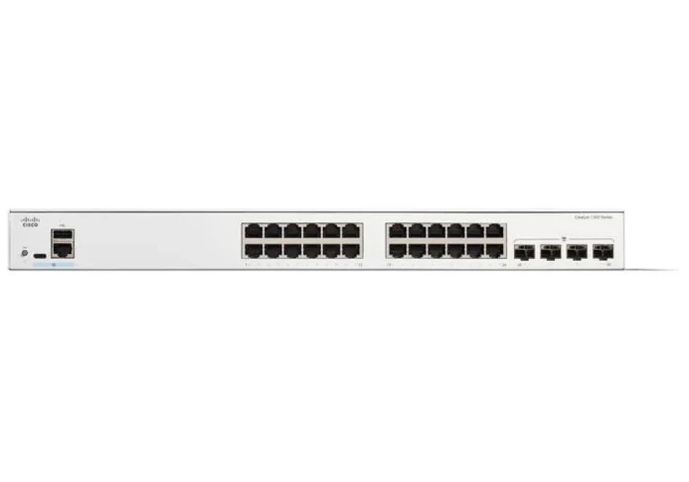 Cisco C1300-24FP-4X Catalyst 24 cổng, có chức năng quản lý, dạng gắn tủ rack. <tc>công tắc mạng</tc> Mới | Nguyên seal nhà máy