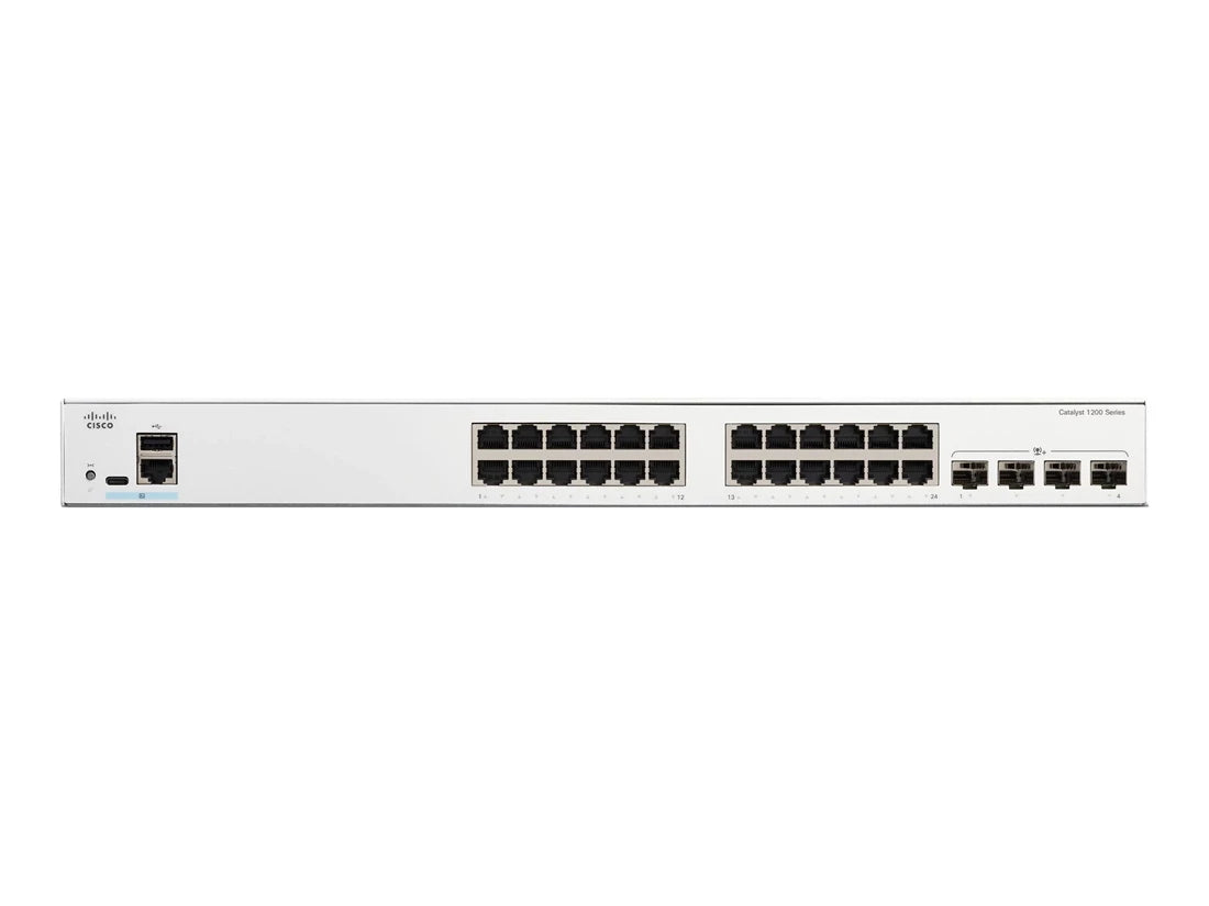Cisco C1200-24T-4X Catalyst 1200 24-Port GE 4x10G SFP Ethernet <tc>Switch</tc>es f/s | GEBRAUCHT