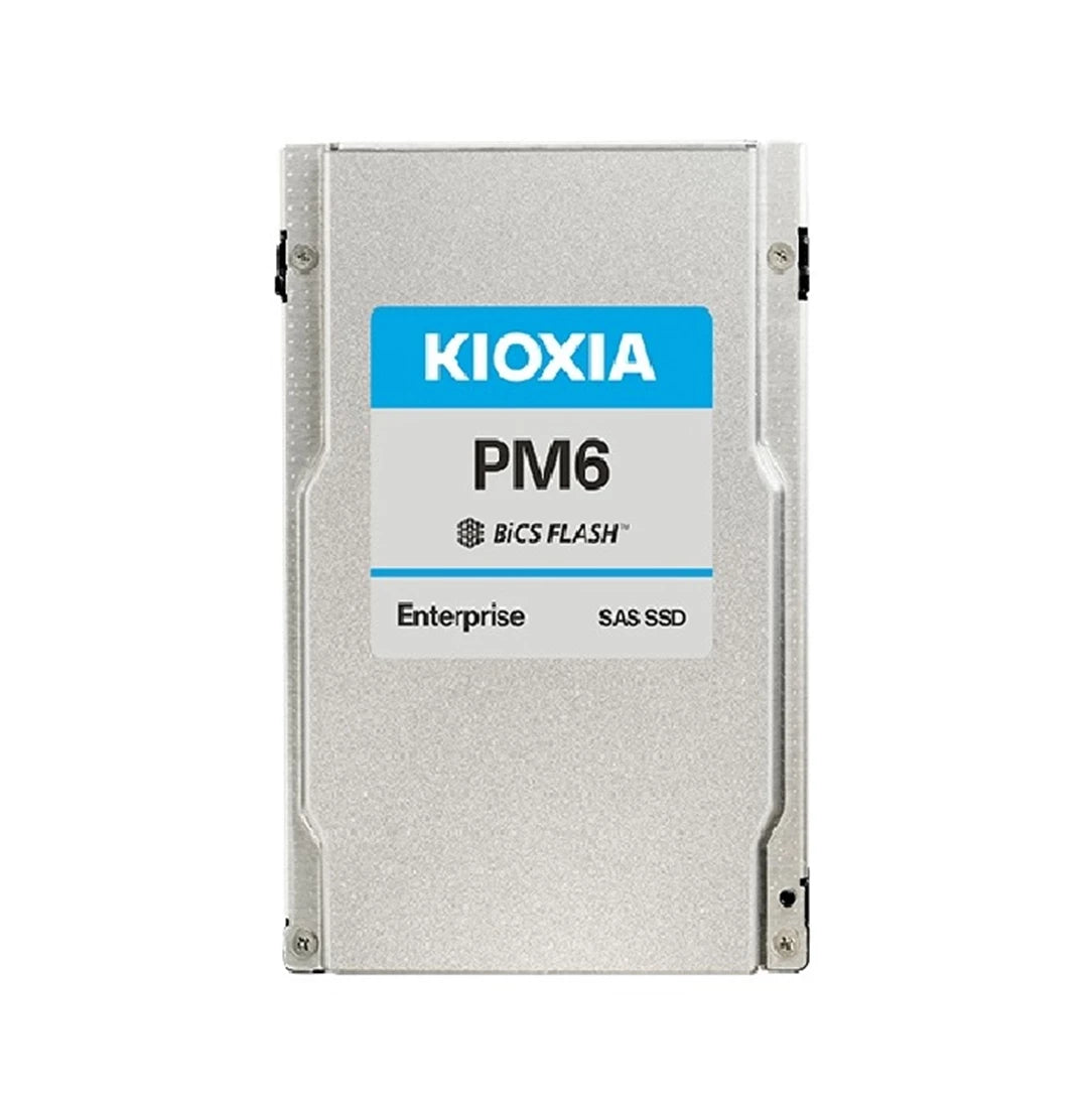 Kioxia SDFUR75DAB01T 1,92 To SAS 12 Gbit/s 512e 2,5 pouces Série PM6 SSD Dell OEM | UTILISÉ