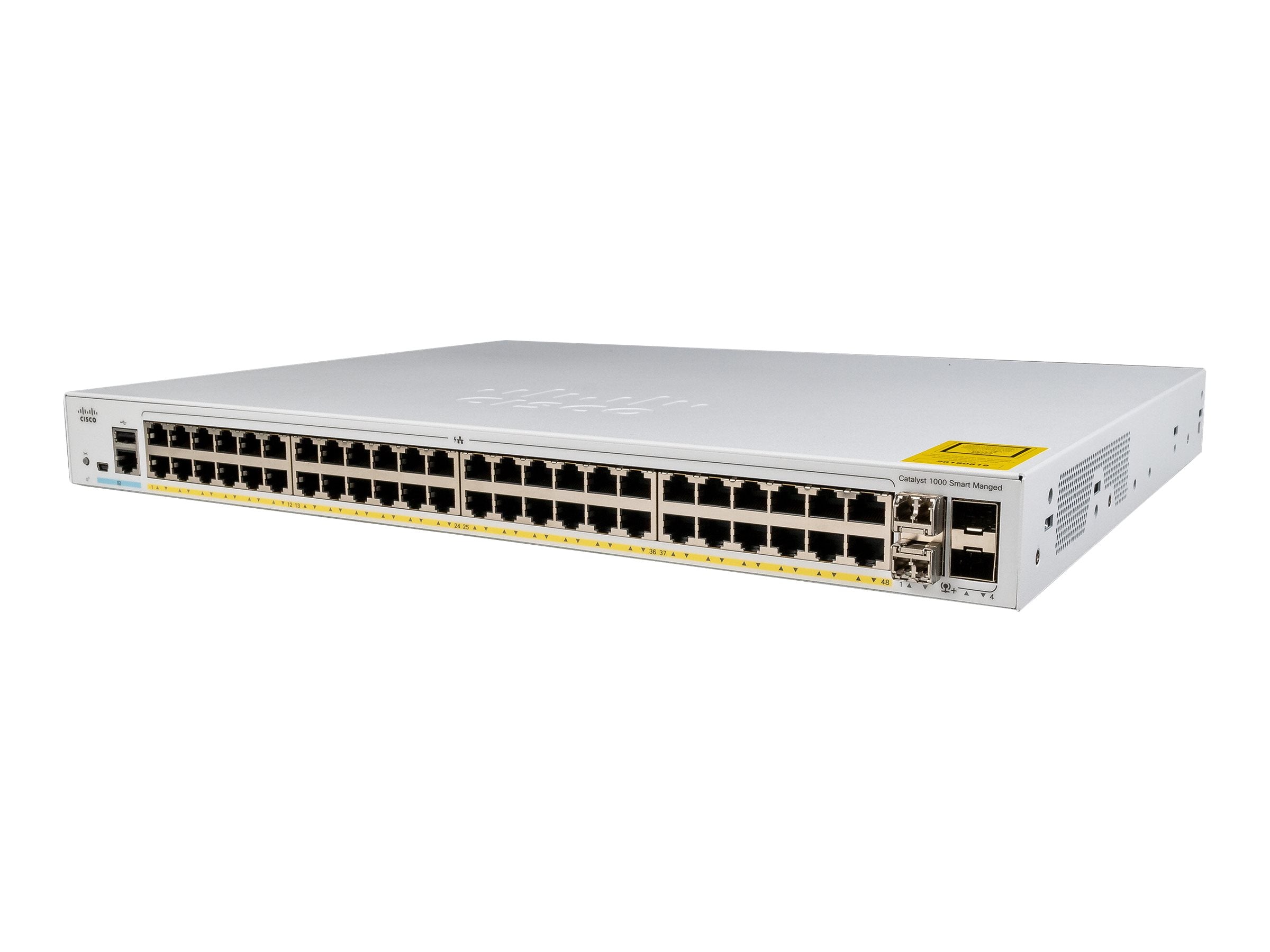 Cisco C1000FE-48T-4G-L Catalyst 1000 48port GE, 4x1G SFP | USED