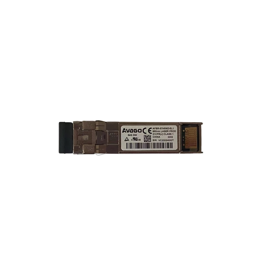 Avago AFBR-57H5MZ-EL1 64GFC SFP56 For Multi-Mode Optical Fiber Digital Diagnostic SFP  850 nm 64G/32G/16G 主图