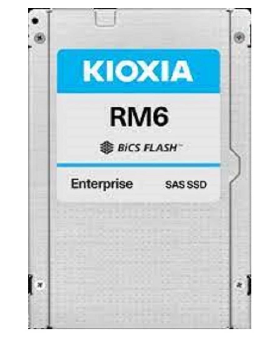 Kioxia SDFGS54DAB01T SED 3.84TB SAS-12Gbps 2.5 インチ読み取り集中 TLC SSD Dell OEM |使用済み メイン画像